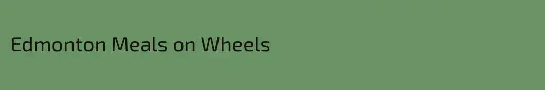 Edmonton Meals on Wheels